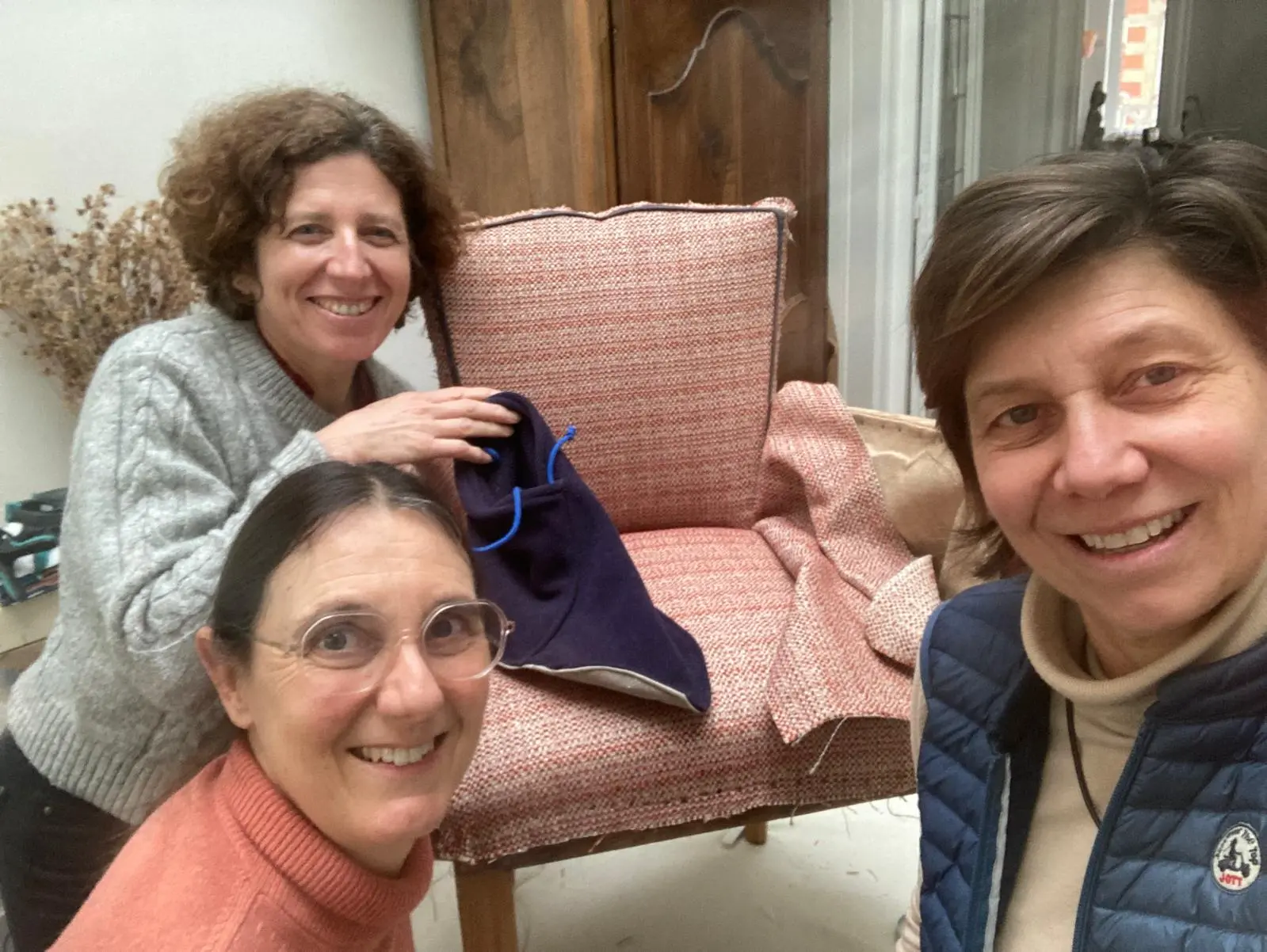 Cours de rénovation de fauteuil